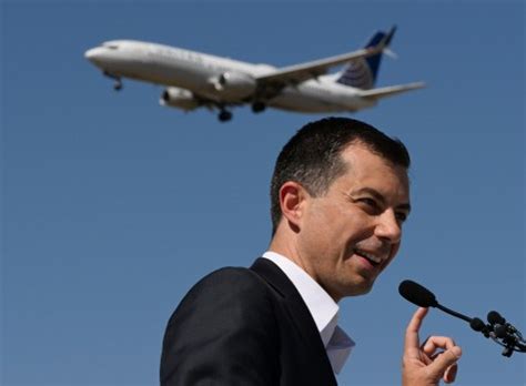 Denver airport celebrates new taxiway that improves safety on the ground with visit by Pete Buttigieg